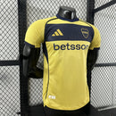 Camisa Boca Juniors 2025/26 II Away Home - Jogador - Amarela