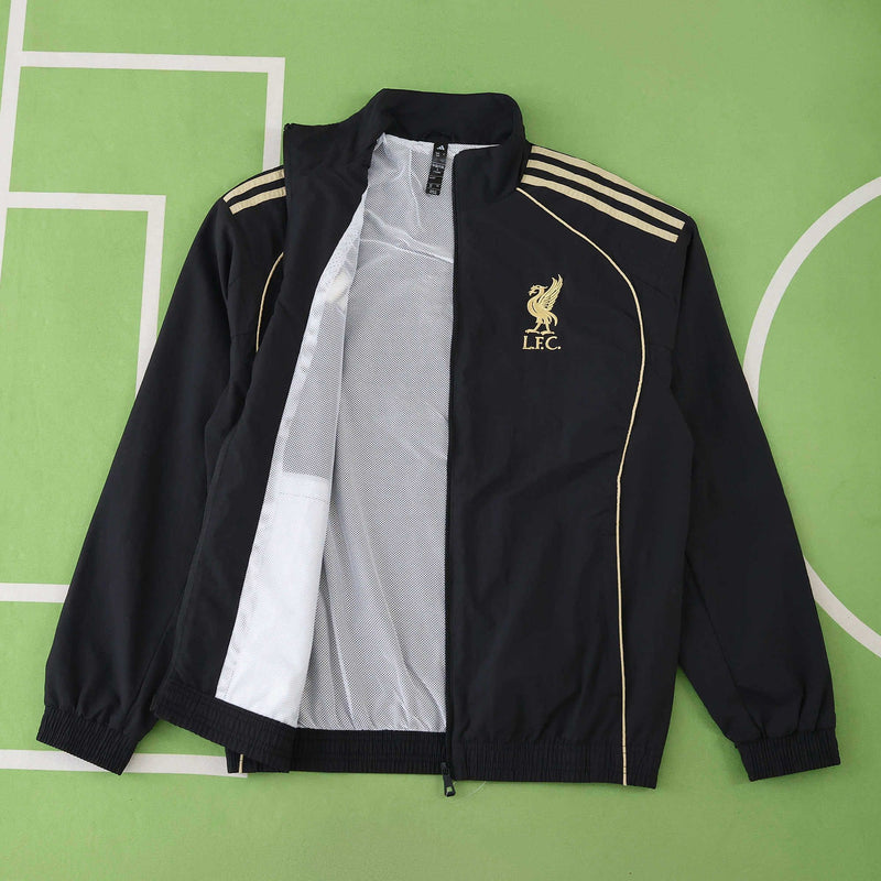 Corta-Vento Liverpool 25/26 - Preto - Adidas