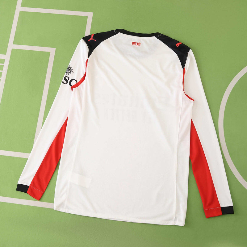 Camisa Milan 2025/26 III Third - Jogador Manga Longa Puma Diavoli