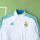 Corta-Vento Real Madrid 24/25 Dupla-Face - Branco/Azul