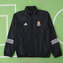 Corta-Vento Real Madrid Retrô 2002 - Preto - Adidas