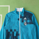 Corta-Vento Real Madrid 24/25 Dupla-Face - Branco/Azul