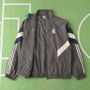 Corta-Vento Real Madrid 24/25 Adidas Originals - Cinza