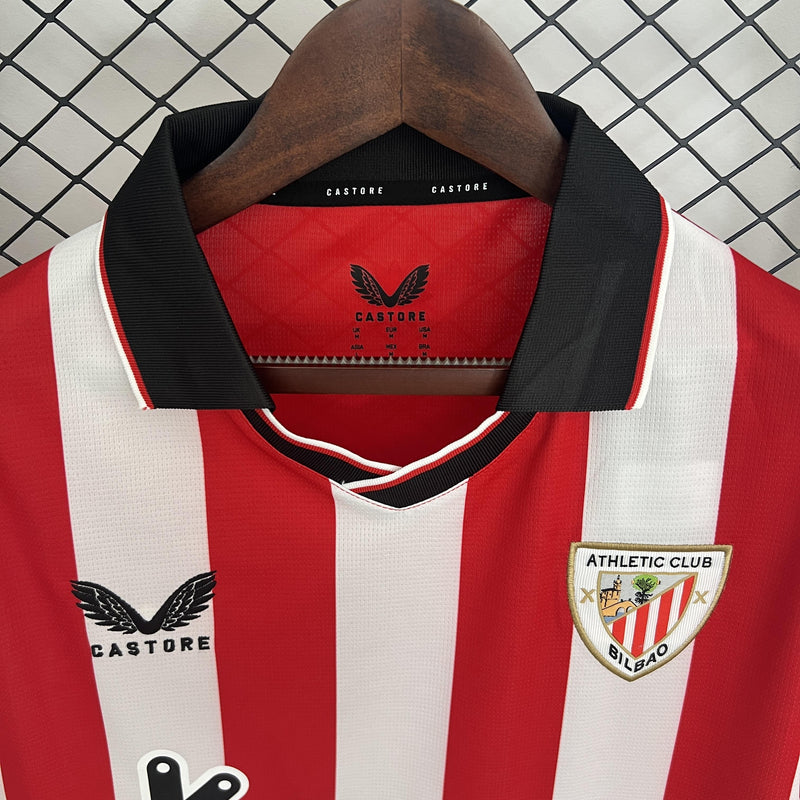 Camisa Athletic Bilbao 25/26 I Home - Torcedor