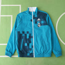 Corta-Vento Real Madrid 24/25 Dupla-Face - Branco/Azul