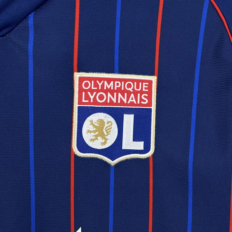Camisa Lyon 2025/26 II Away - Torcedor - Azul