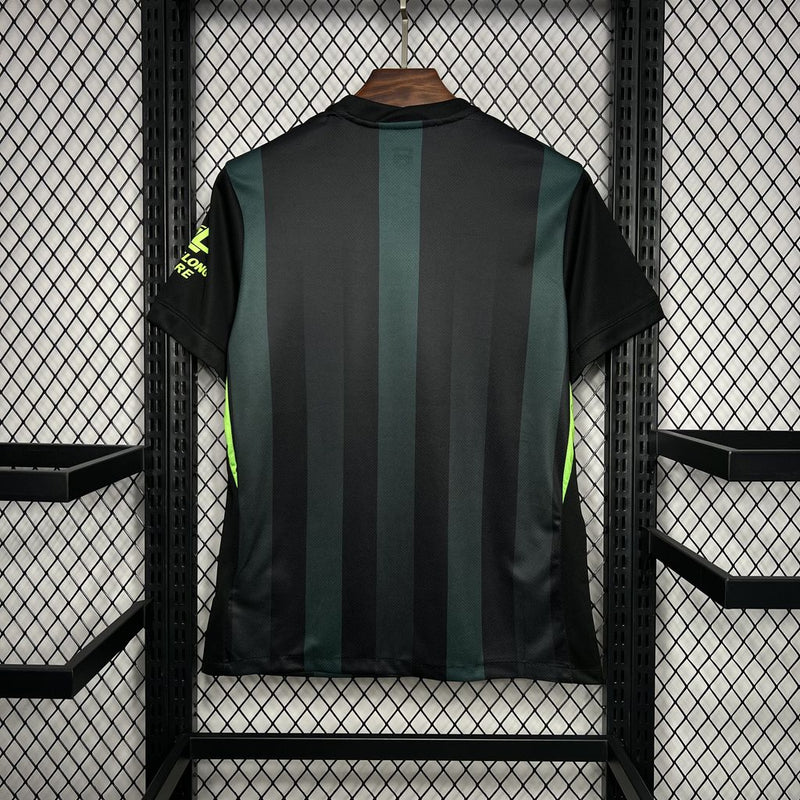 Camisa Wolfsburg 2024/25 II Away - Torcedor - Preta