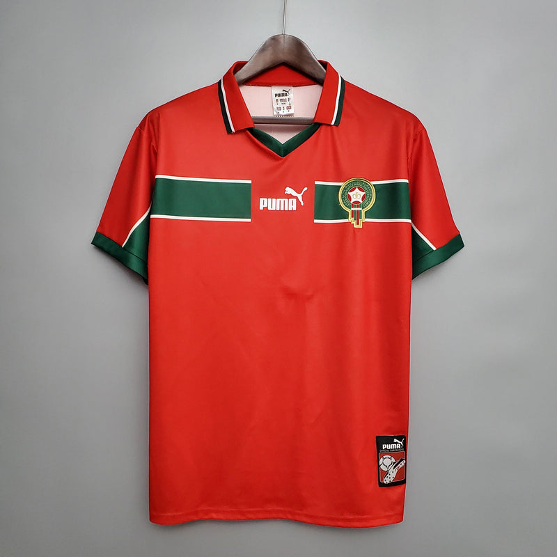 Camisa Retrô Marrocos 1998 II Away - Puma