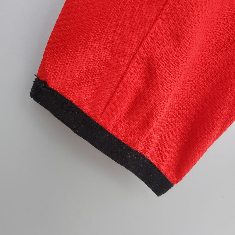 Camisa Retrô Manchester United 2004/2006 I Home - Manga Longa Nike