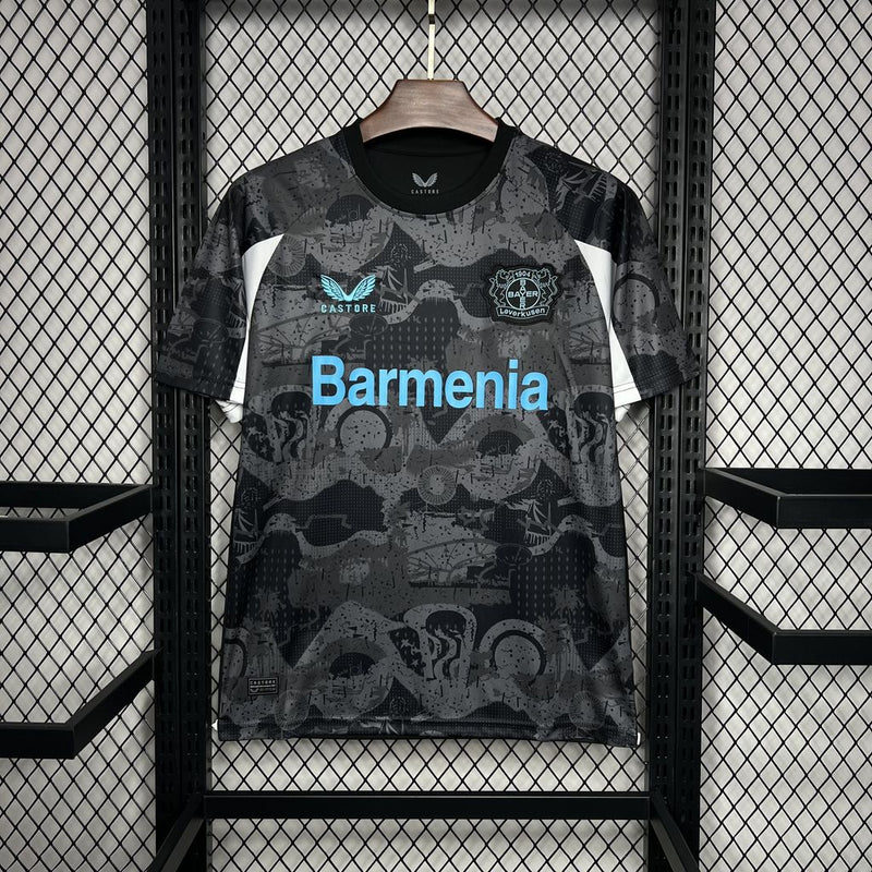 Camisa Bayer Leverkusen 2024/25 III Third - Torcedor - Preta