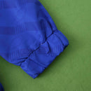 Corta-Vento Barcelona Estilo Retrô - Vermelho e Azul Nike