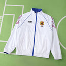 Corta-Vento Retrô Japão 1998 Dupla-Face - Azul/Branco