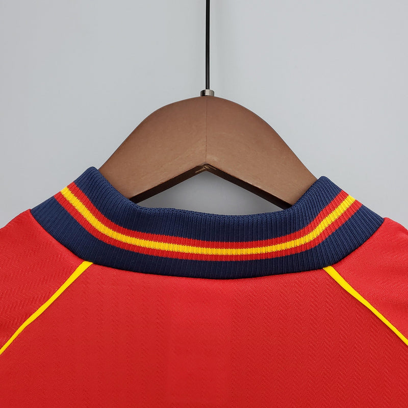 Camisa Retrô Espanha 1998 I Home - Adidas