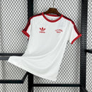 Camisa Flamengo Comemorativa 1981 Branca Emborrachada