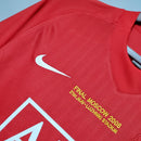 Camisa Retrô Final Champions Manchester United 2007/2008 I Home Nike