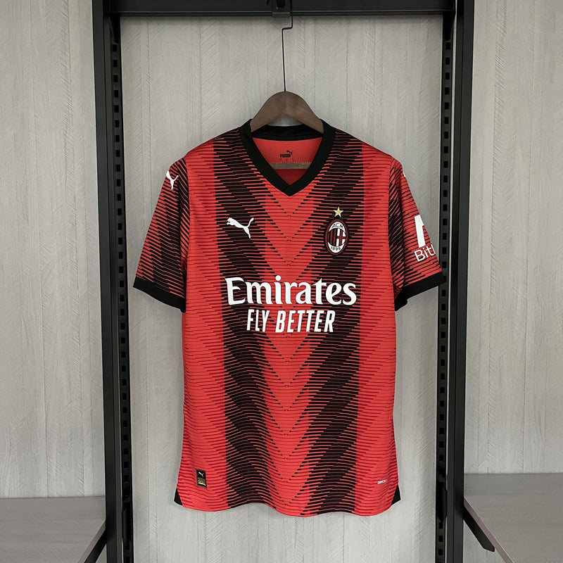 Camisa Milan 2023/24 I Home - Torcedor