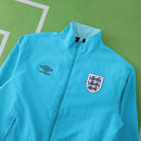 Corta-Vento Inglaterra 1992 - Dupla-Face - Azul