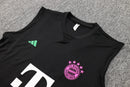24/25 Conjunto Treino Bayern de Munique - Calor - Regata - Preto