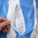 Corta-Vento Retrô Argentina 1986 Dupla-Face - Azul/Celeste