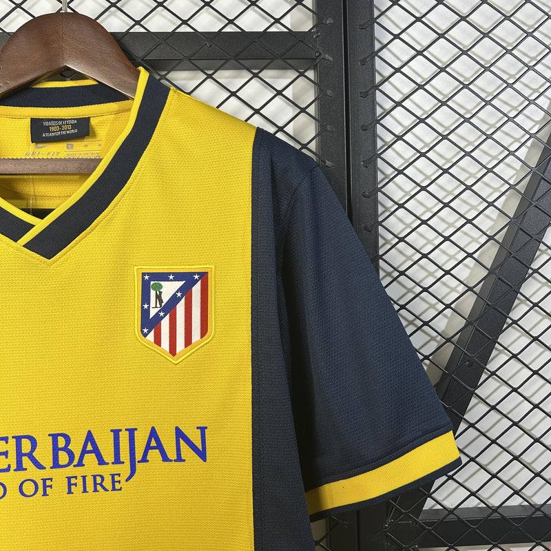 Camisa Retrô Atlético de Madrid 2013/14 II Away - Amarela