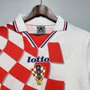 Camisa Retrô Croácia 1998 II Away - Branca
