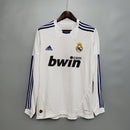 Camisa Retrô Real Madrid 2010/2011 I Home - Manga Longa Adidas