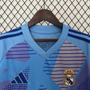 Camisa Real Madrid 2024/25 Goleiro - Azul - Torcedor