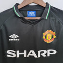 Camisa Retrô Manchester United 1988 II Away - Preta - Umbro