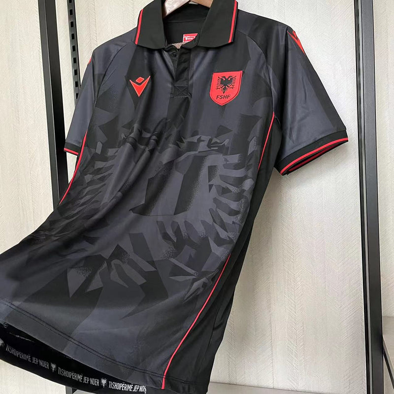 Camisa Albânia 23/24 III Third - Torcedor - Preta