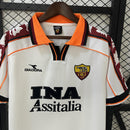 Camisa Retrô Roma 1998/1999 II Away - Branca - Diadora