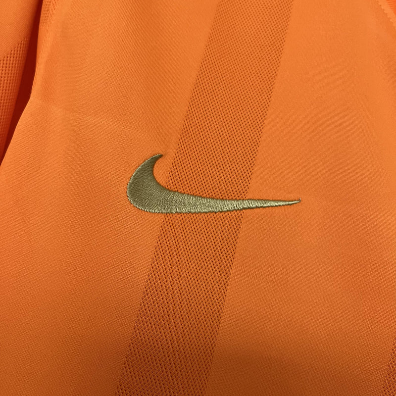 Camisa Retrô Corinthians 2010 Goleiro Laranja Nike