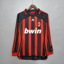 Camisa Retrô Milan 2006/2007 I Home - Manga Longa Adidas