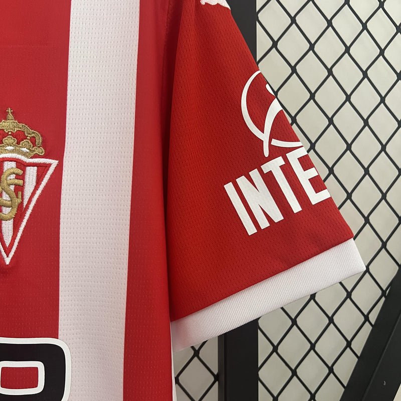 Camisa Sporting Gijon 2024/25 I Home - Torcedor