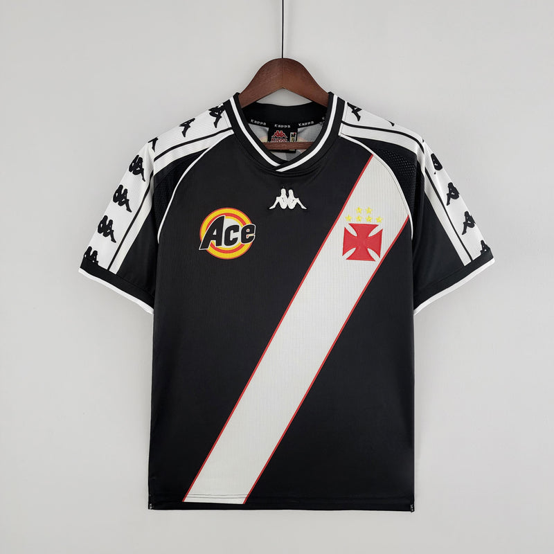 Camisa Retrô Vasco 1999/2000 Preta - Kappa