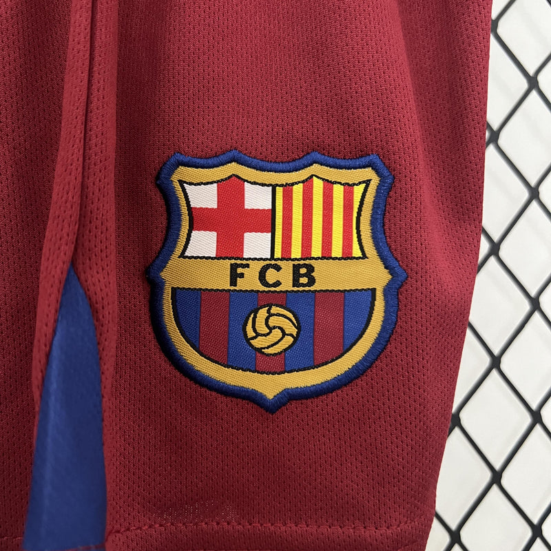 Conjunto Infantil Retrô - Barcelona 2005/06 I Home