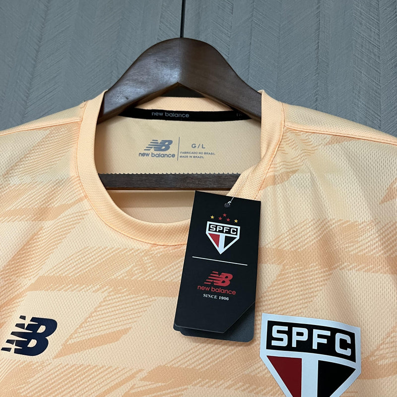 Camisa São Paulo 2024/25 Treino - Bege - Torcedor