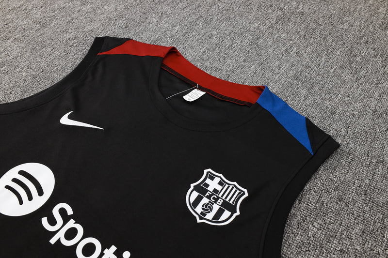 24/25 Conjunto Treino Barcelona- Regata - Preto