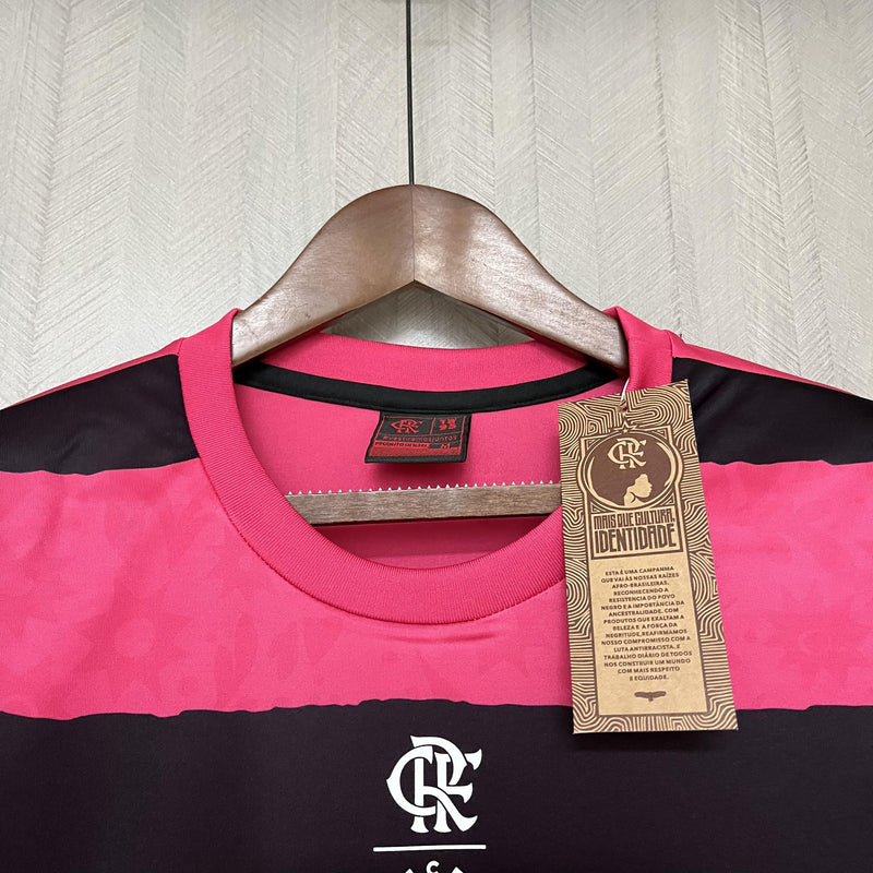 Camisa Flamengo 24/25 - Feminina - Rosa