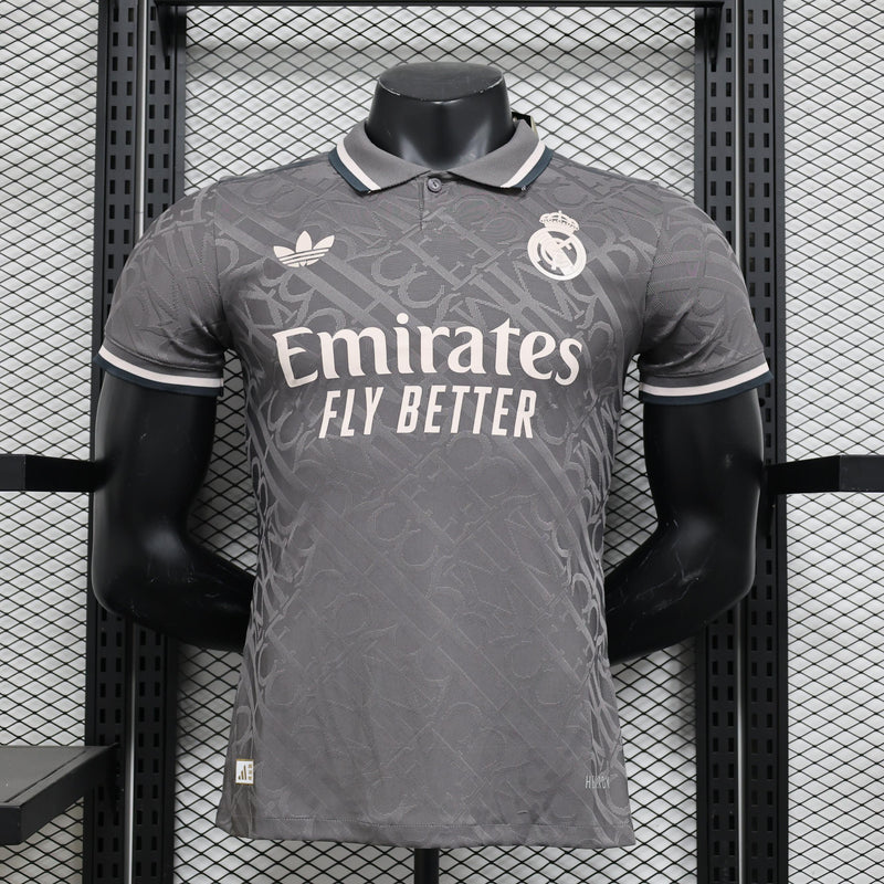 Camisa Real Madrid 2024/2025 III Third - Jogador - Preta