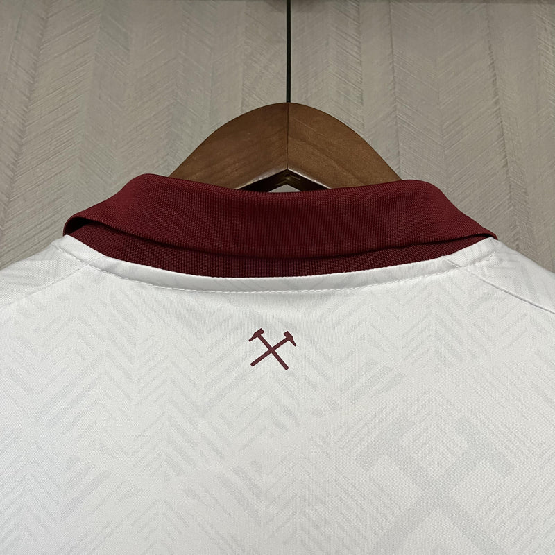 Camisa West Ham 2024/25 III Third - Torcedor - Branca