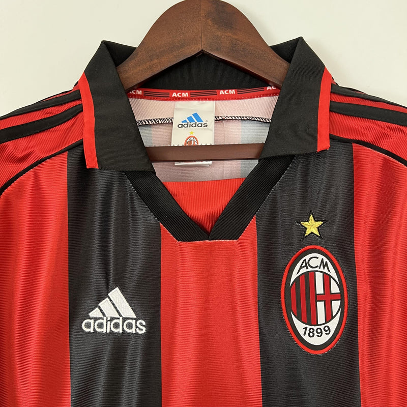 Camisa Retrô Milan 1998/1999 I Home - Adidas