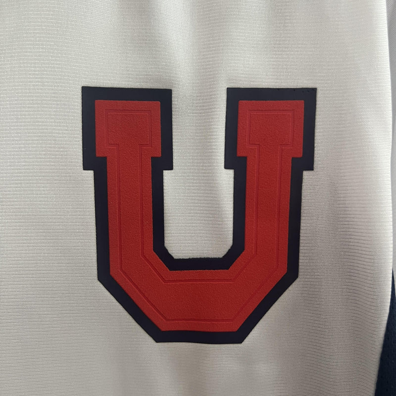 Camisa Retrô Universidade do Chile 2003 II Away - Branca - Adidas