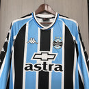 Camisa Retrô Grêmio 2000 I Home - Kappa Manga Longa