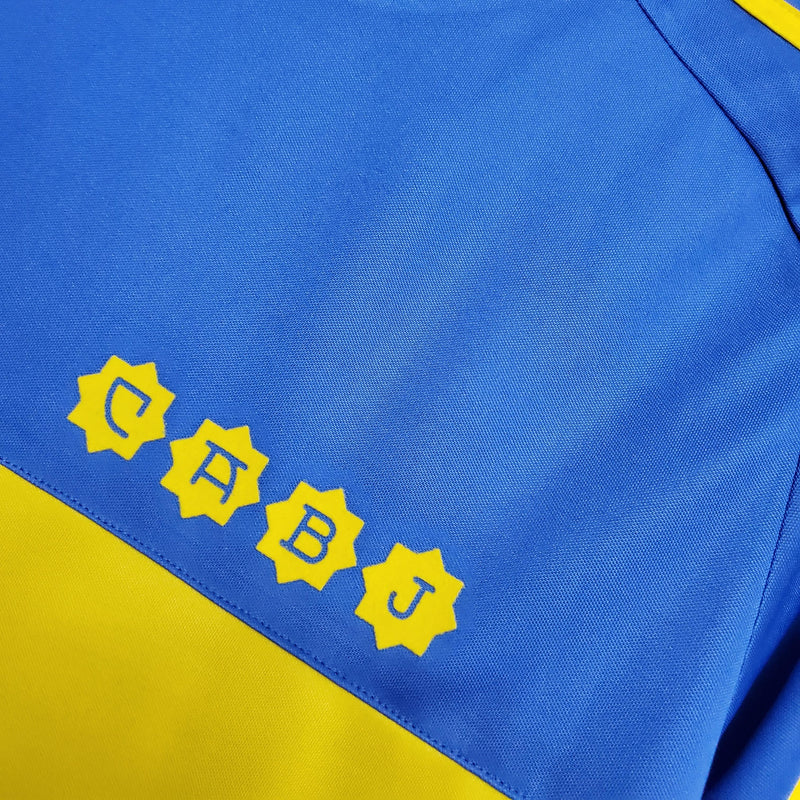 Camisa Retrô Boca Juniors 1981 I Home - Manga Longa Adidas