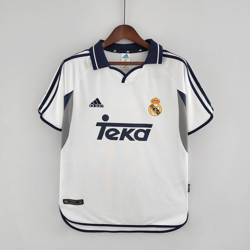 Camisa Retrô Real Madrid 2000/2001 I Home - Adidas