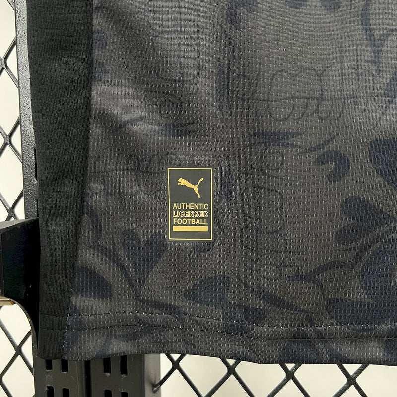 Camisa St. Pauli III Third - Torcedor - Preta