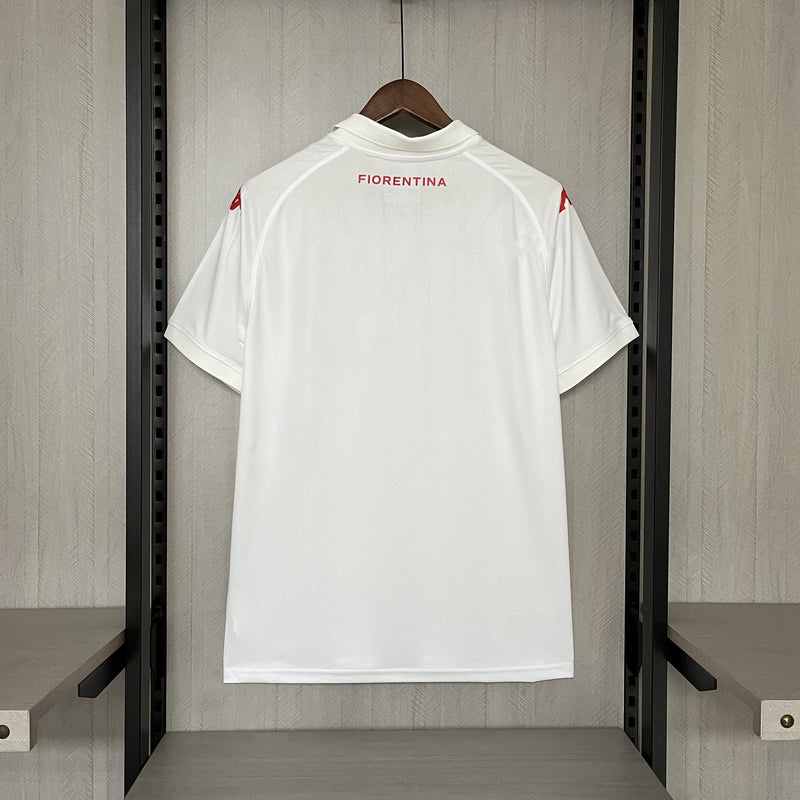 Camisa Fiorentina 2024/25 II Away - Torcedor - Branca