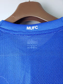 Camisa Retrô Manchester United 2007/2008 II Away - Azul Manga Longa Nike