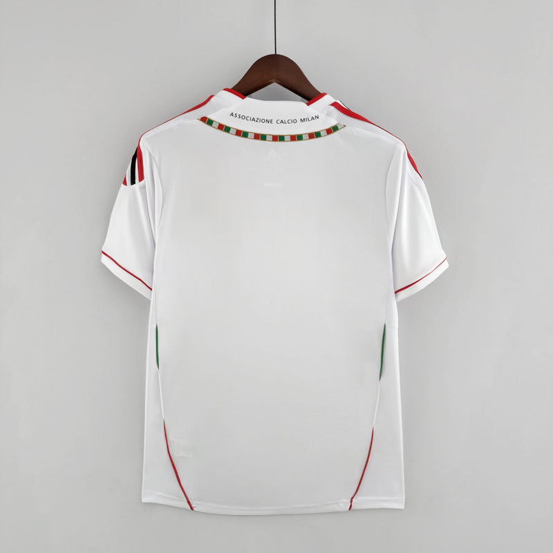 Camisa Retrô Milan 2011/2012 II Away - Branca - Adidas