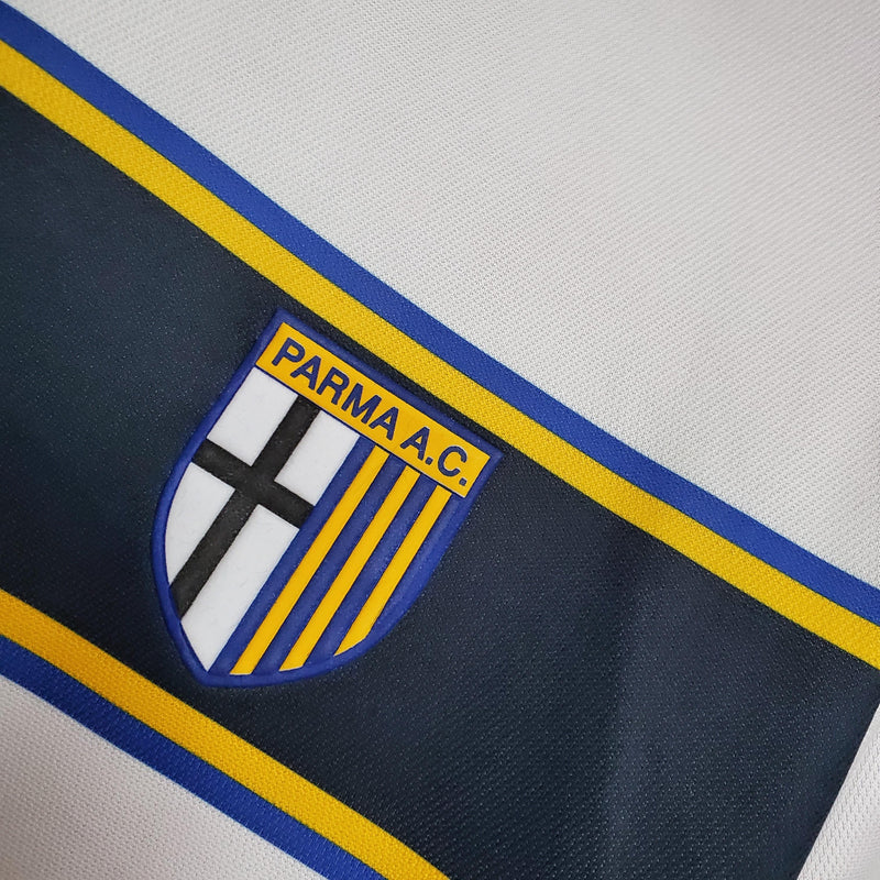 Camisa Retrô Parma 2002/2003 II Away - Branca - Champion
